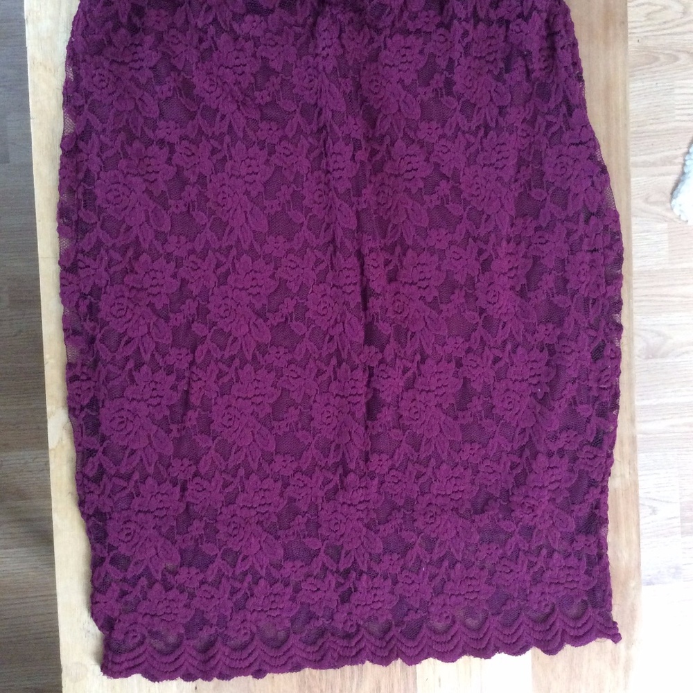 women's pull on pencil skirt